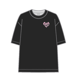 GARAKU Tシャツ ピンク（バックプリント付）M size | GARAKU